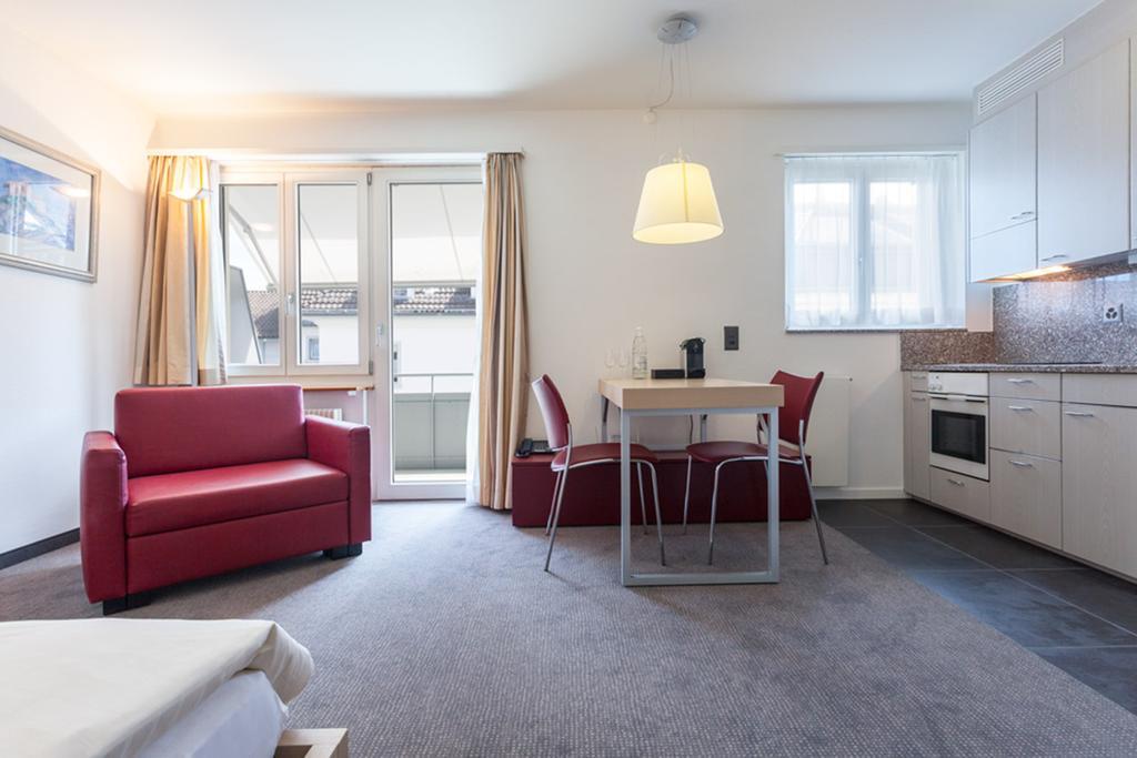 Ema House Serviced Apartments Seefeld Цюрих Номер фото